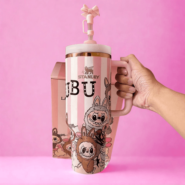Limited-Edition Labubu Themed 40oz Stainless Steel Insulated Cup - My Store