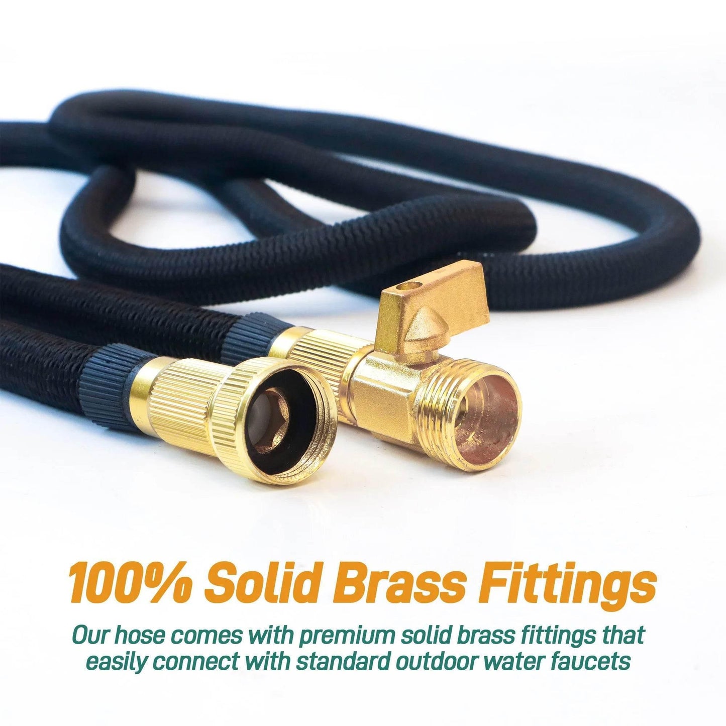 Expandable 100ft Garden Hose with Nozzle - My Store