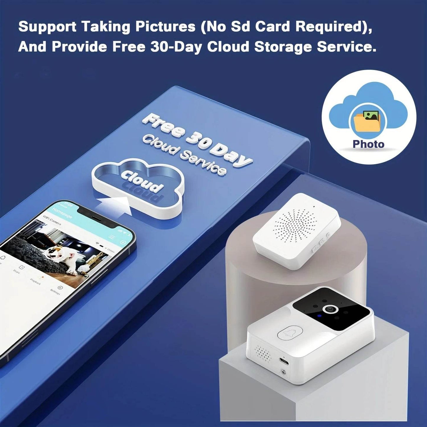 Smart HD Wireless Video Doorbell for Enhanced Home Security - My Store