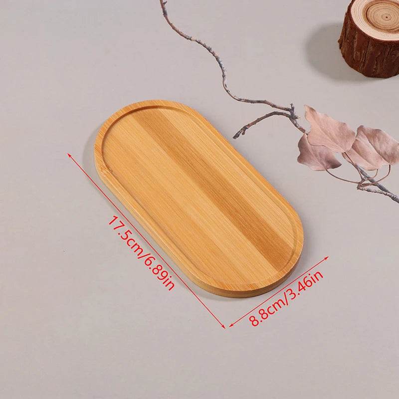 Japanese-Style Wood Snack and Dessert Plate - My Store