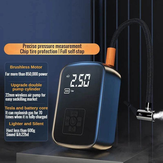 Portable Wireless Tire Inflator Pump – The Ultimate 12V Air Compressor - My Store
