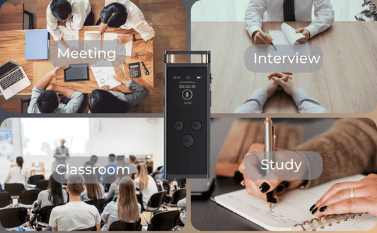 AI Voice Recorder with Transcription, Translation, Summary, Mind Mapping - My Store