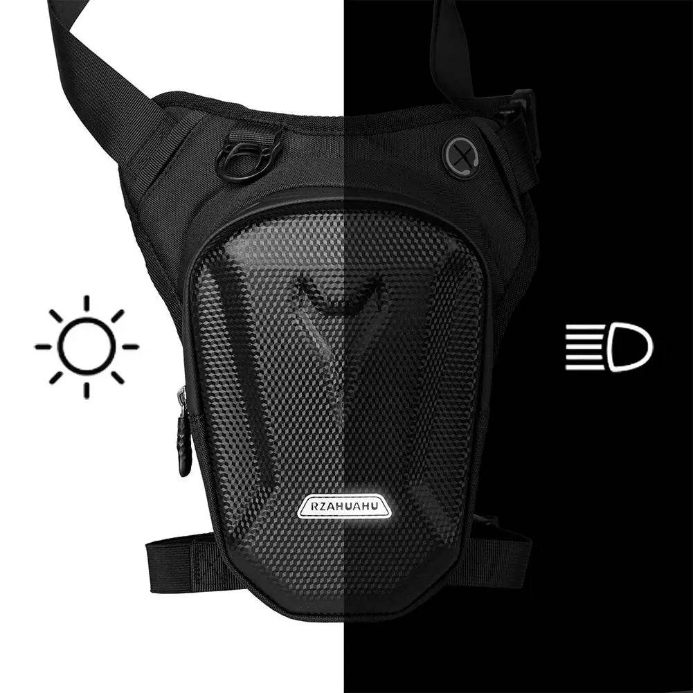 Rugged Motorcycle Waist Bag with Waterproof Hard Shell Protection - My Store