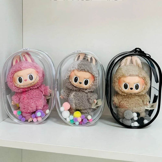 Clear Protective Display Bag for Labubu - My Store