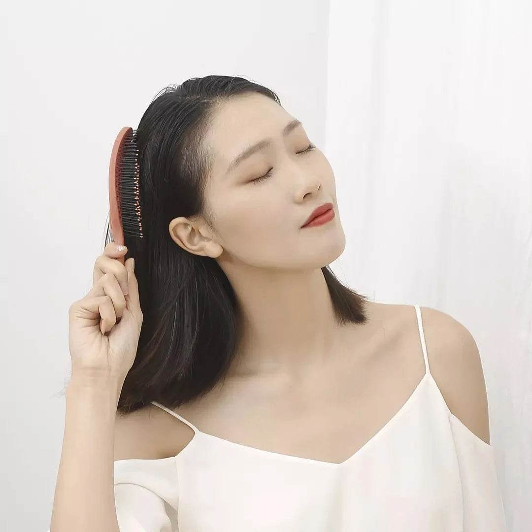 Portable Elastic Hair Massage Comb for Soothing Scalp Care and Styling - My Store