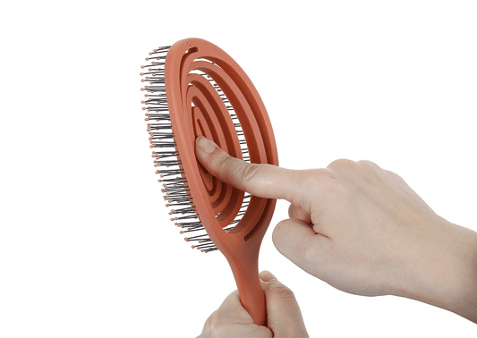 Portable Elastic Hair Massage Comb for Soothing Scalp Care and Styling - My Store