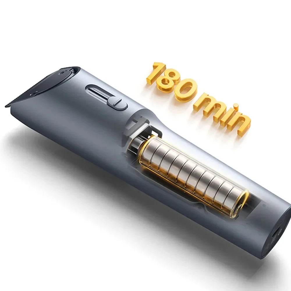 Mijia Hair Clipper Wireless Trimmer for Men with Titanium Alloy Blade and IPX7 Waterproof Design - My Store