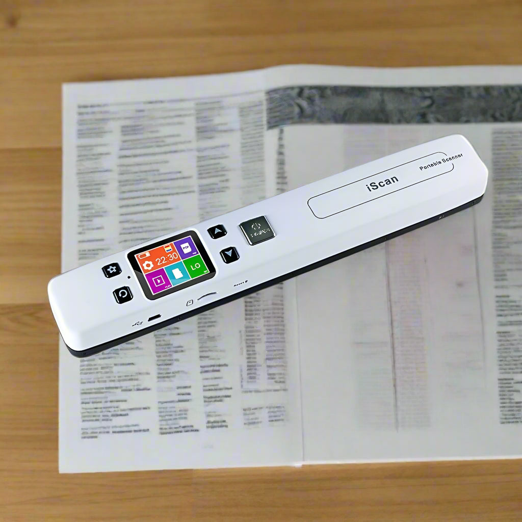 Wireless Portable Handheld Scanner with LCD Display - My Store