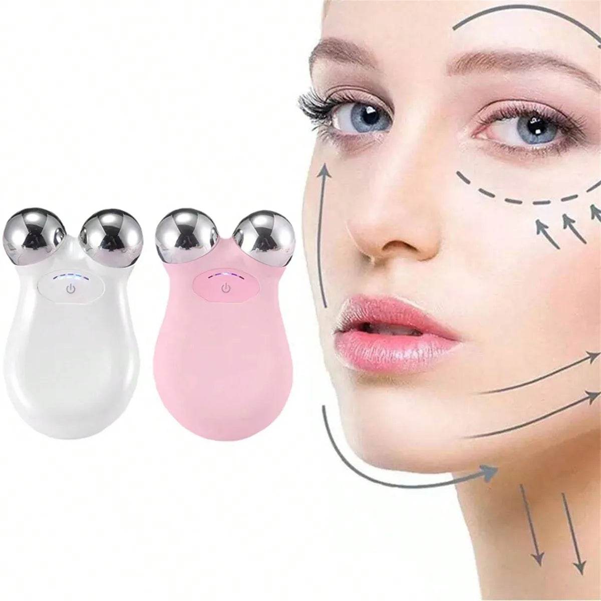 Microcurrent Facial Toning Massager for Anti-Aging and Eye Wrinkle Removal - My Store