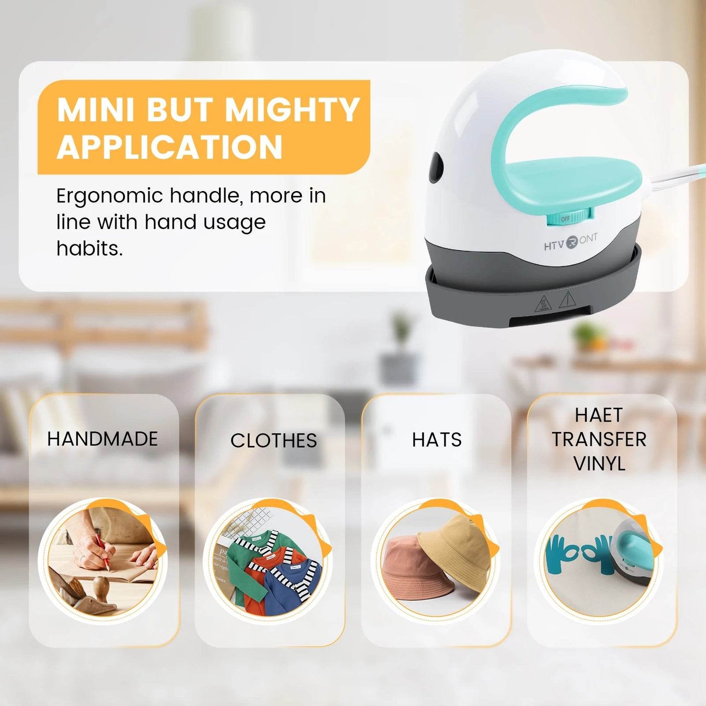 Portable Mini Heat Press Machine for DIY Transfers - My Store