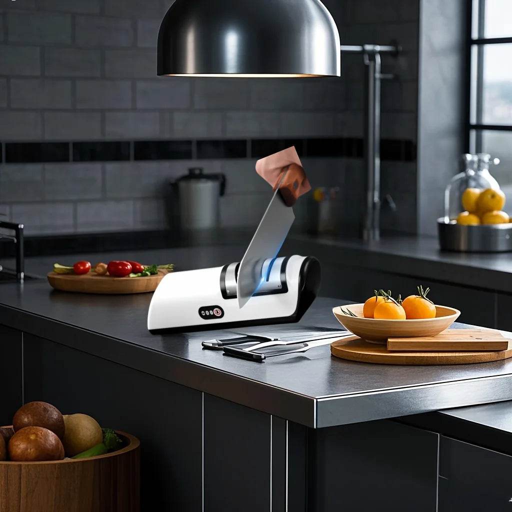 Professional 4-Gear Kitchen Electric Knife Sharpener - My Store