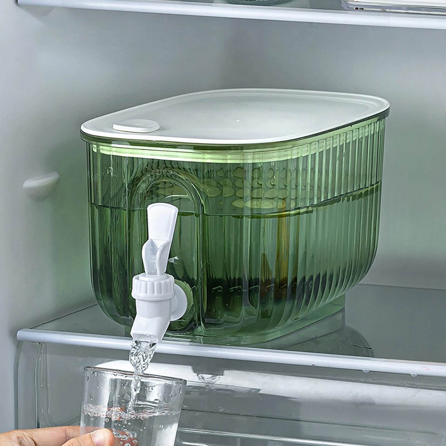 Large Capacity 4L Refrigerator Cold Beverage Dispenser with Faucet - My Store