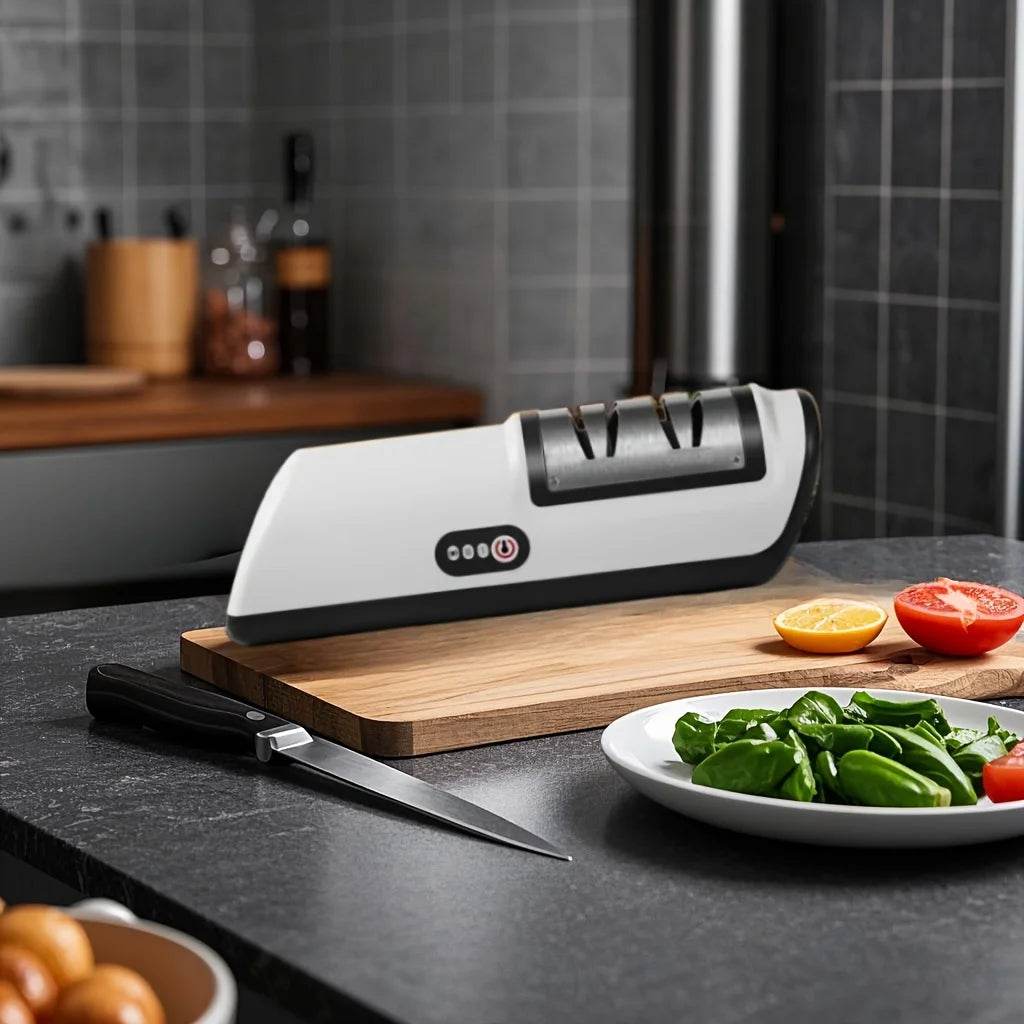 Professional 4-Gear Kitchen Electric Knife Sharpener - My Store