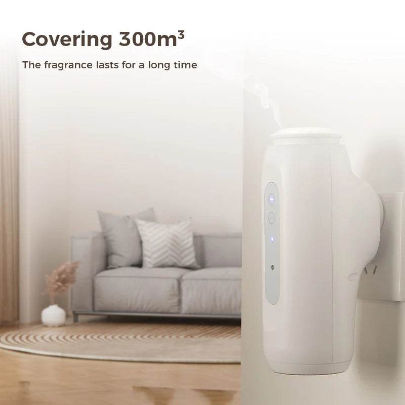 300m³ Wall Mounted Bluetooth Control Perfume Fragrance Diffuser Home Flavoring Air Freshener Air Purifier Oil Diffuser - My Store