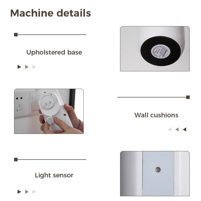 300m³ Wall Mounted Bluetooth Control Perfume Fragrance Diffuser Home Flavoring Air Freshener Air Purifier Oil Diffuser - My Store