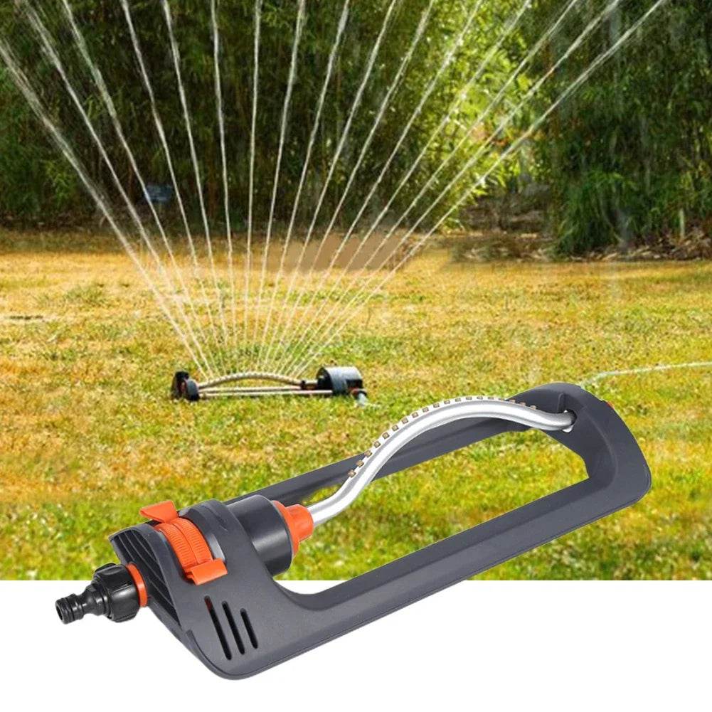 Garden Swing Sprinkler Yard Large Area Irrigation Oscillating Adjustable Lawn Park Watering System Accessories with 19 Nozzles - My Store