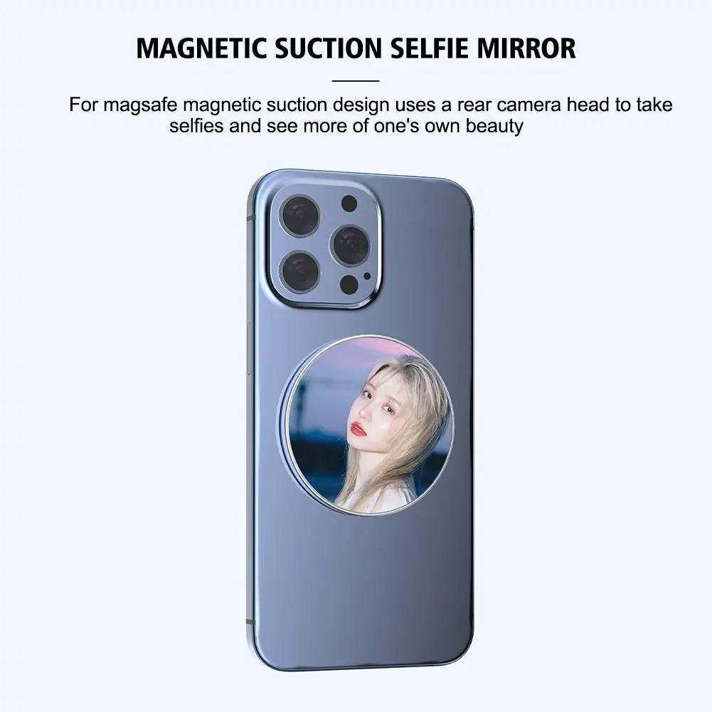 Magnetic Selfie Mirror for iPhone – Perfect Camera Accessory for Stunning Selfies and Vlogging - My Store