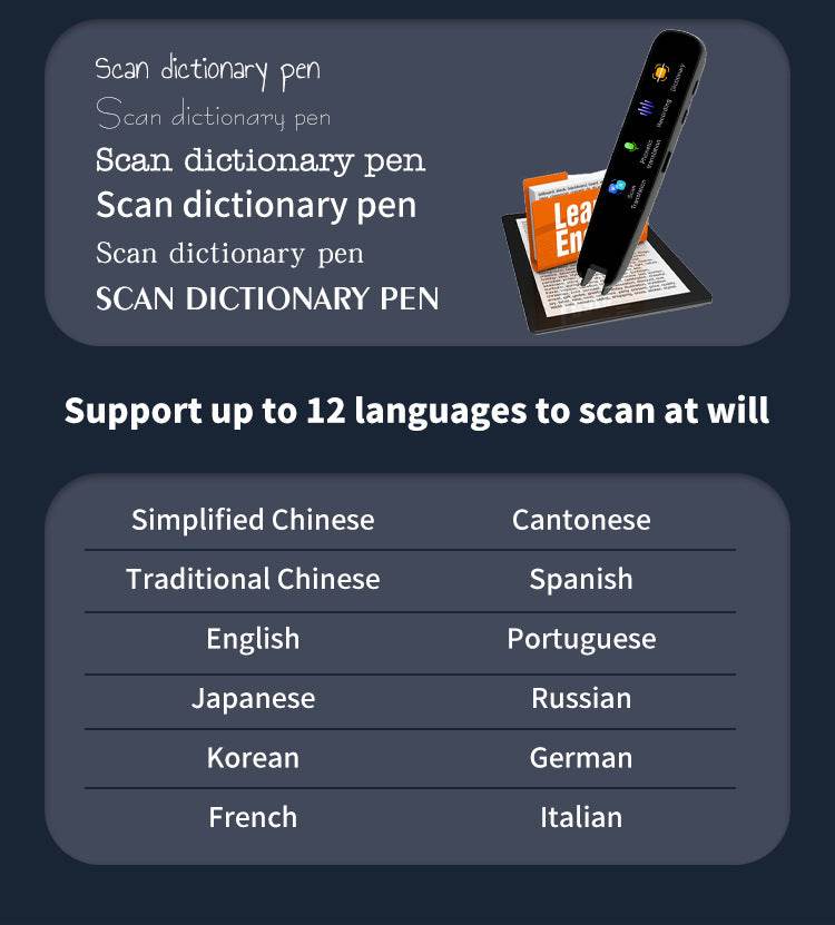 Smart Offline Translation Pen with Intelligent Scanning - My Store