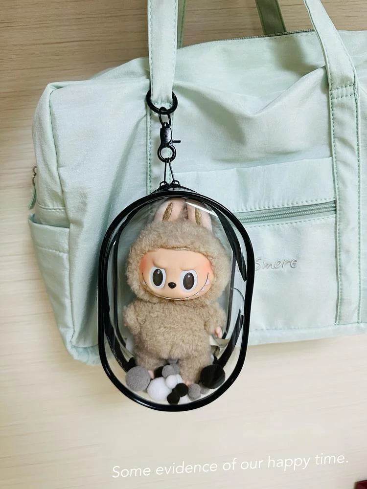 Clear Protective Display Bag for Labubu - My Store