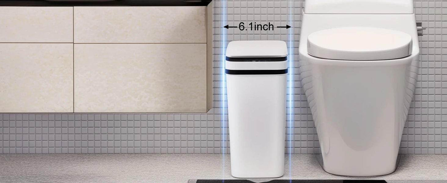 2 Pack 12L Motion Sensor Automatic Trash Cans for Bathroom and Bedroom - My Store