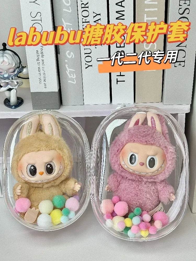 Clear Protective Display Bag for Labubu - My Store