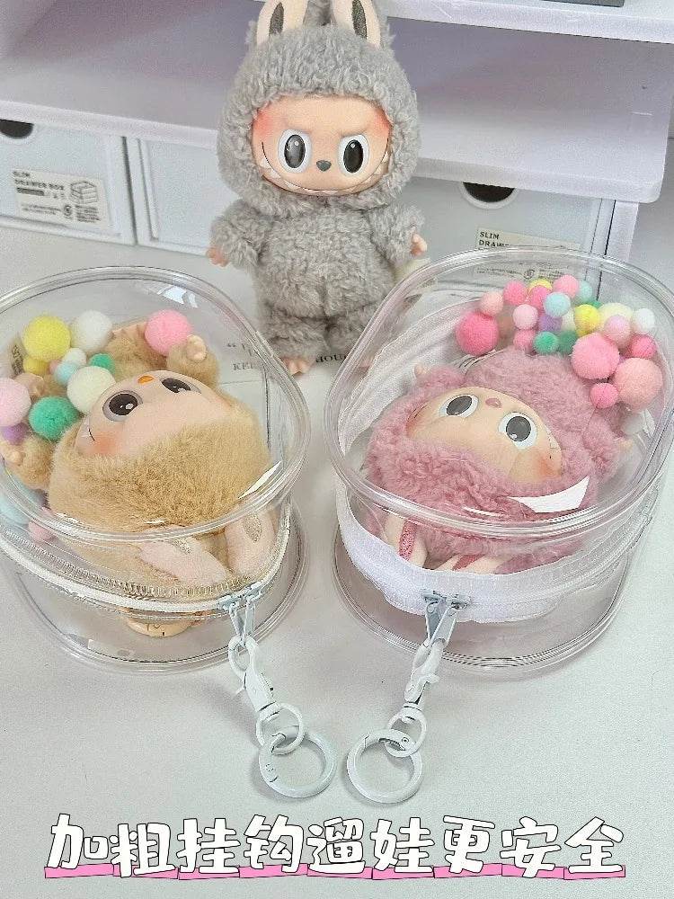 Clear Protective Display Bag for Labubu - My Store