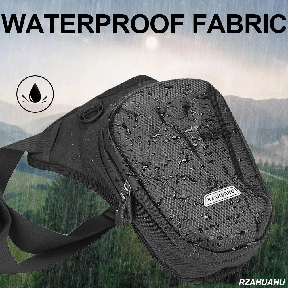 Rugged Motorcycle Waist Bag with Waterproof Hard Shell Protection - My Store