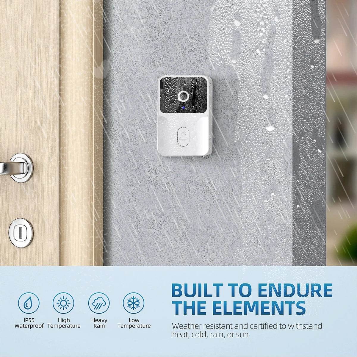 Smart HD Wireless Video Doorbell for Enhanced Home Security - My Store