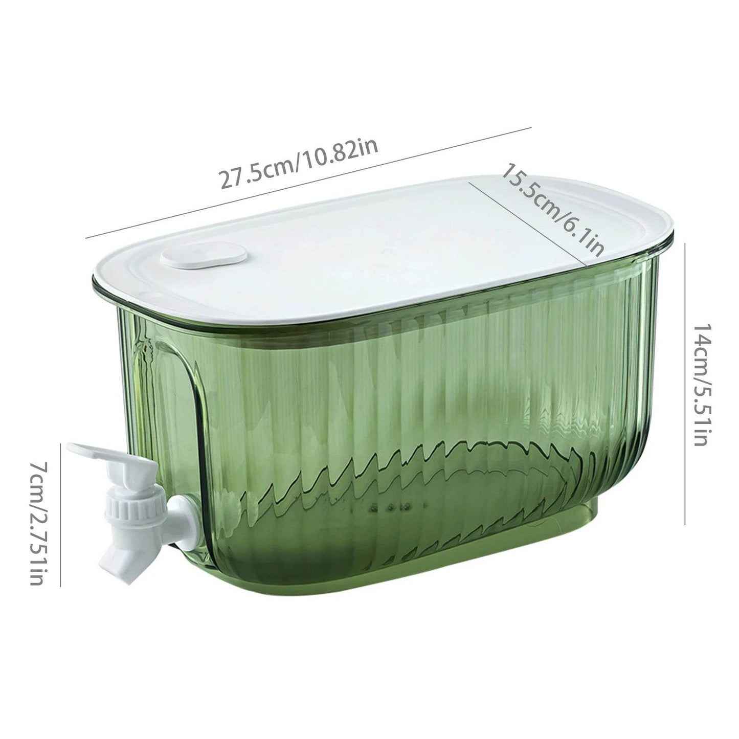 Large Capacity 4L Refrigerator Cold Beverage Dispenser with Faucet - My Store