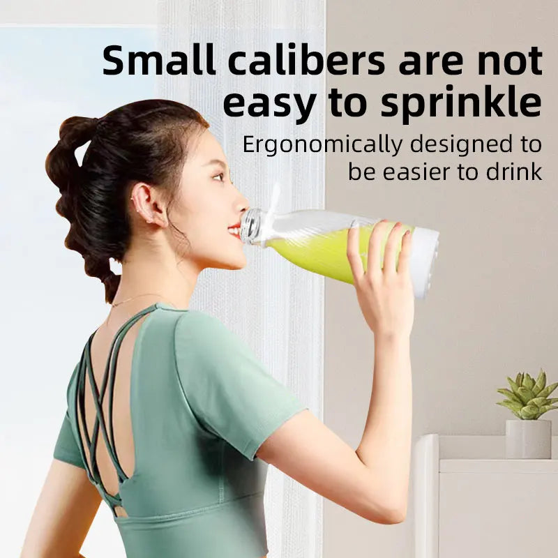 Portable Cordless Blender - USB Rechargeable Mini Juicer for Smoothies & Shakes
