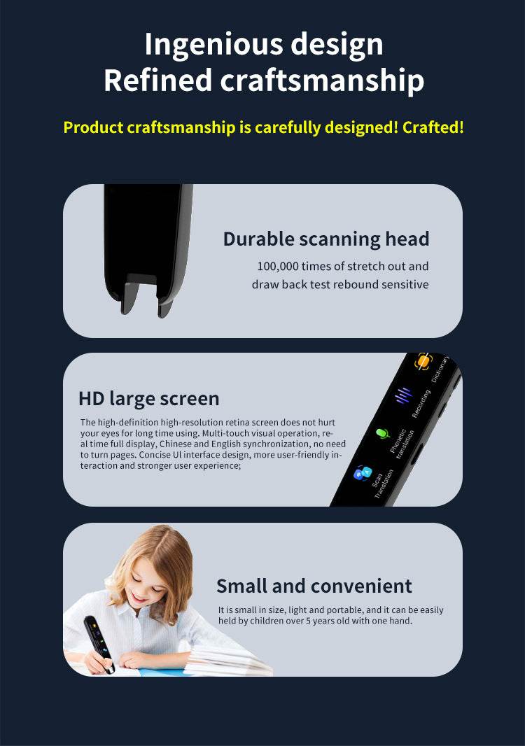 Smart Offline Translation Pen with Intelligent Scanning - My Store