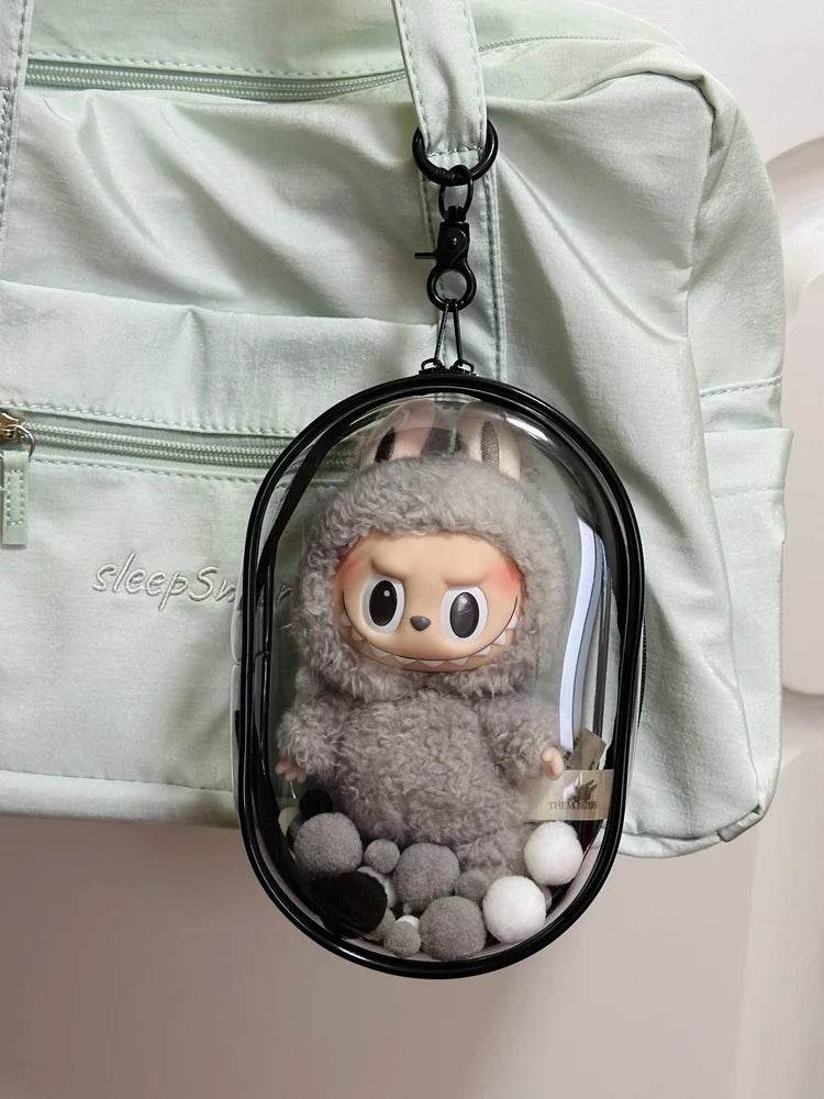 Clear Protective Display Bag for Labubu - My Store
