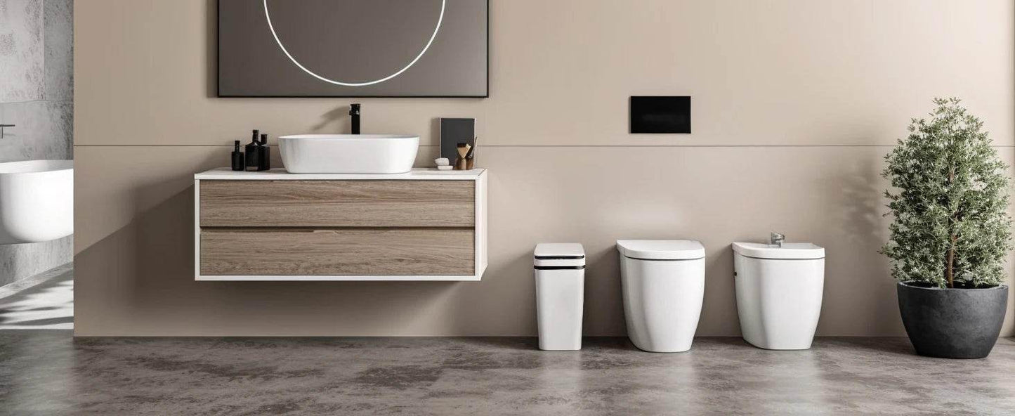2 Pack 12L Motion Sensor Automatic Trash Cans for Bathroom and Bedroom - My Store