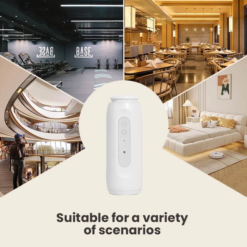 300m³ Wall Mounted Bluetooth Control Perfume Fragrance Diffuser Home Flavoring Air Freshener Air Purifier Oil Diffuser - My Store