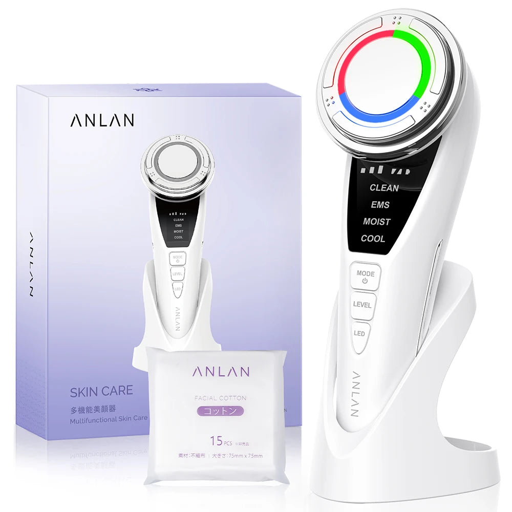Advanced EMS Facial Massager for Skin Rejuvenation and Face Lifting