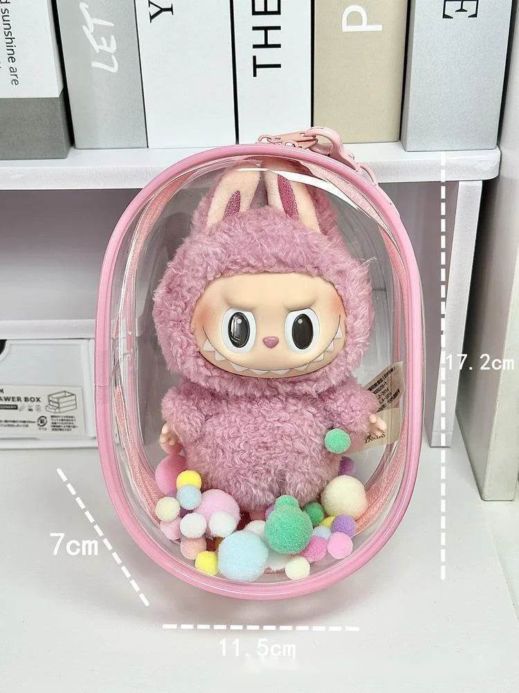 Clear Protective Display Bag for Labubu - My Store