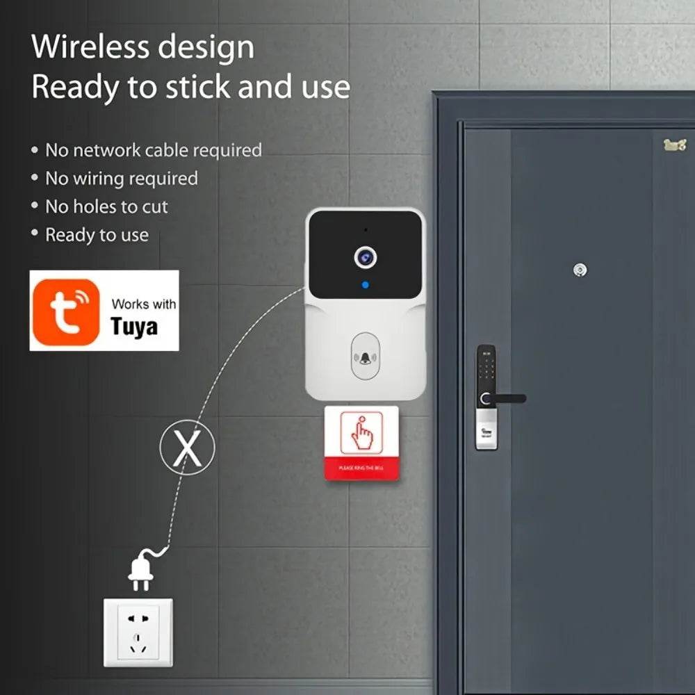 Smart HD Wireless Video Doorbell for Enhanced Home Security - My Store