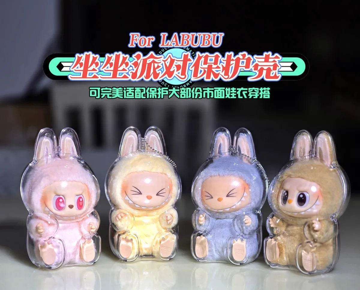 Clear Protective Display Bag for Labubu - My Store
