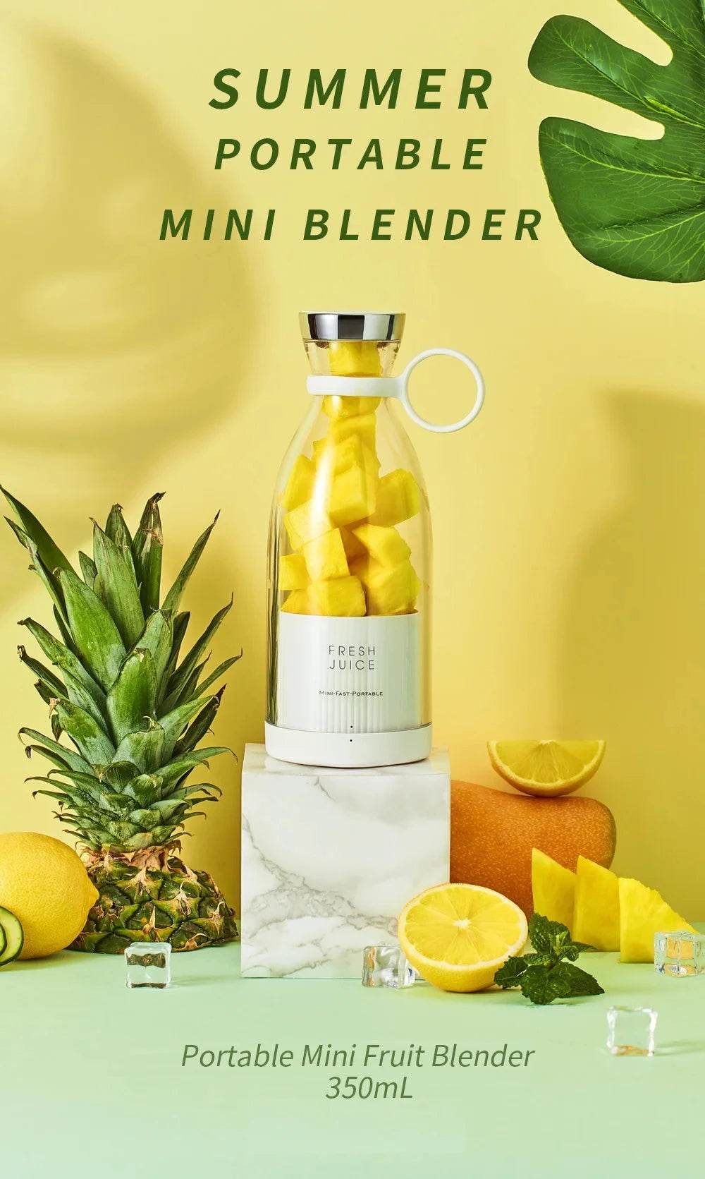 Portable USB Electric Blender Smoothie Juice Maker - Local US Shipping - My Store