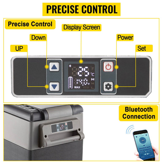 Portable Car Refrigerator Freezer for Camping and Travel - My Store