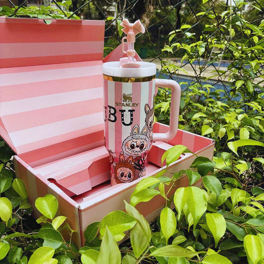 Limited-Edition Labubu Themed 40oz Stainless Steel Insulated Cup - My Store