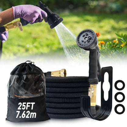 Expandable 100ft Garden Hose with Nozzle - My Store