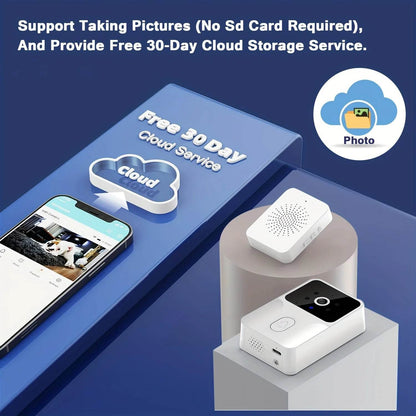 Smart HD Wireless Video Doorbell for Enhanced Home Security - My Store