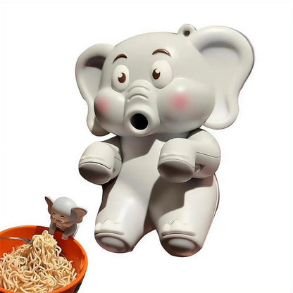Hands-Free Elephant Bowl Cooling Fan - Clip-On USB Rechargeable Food Cooler