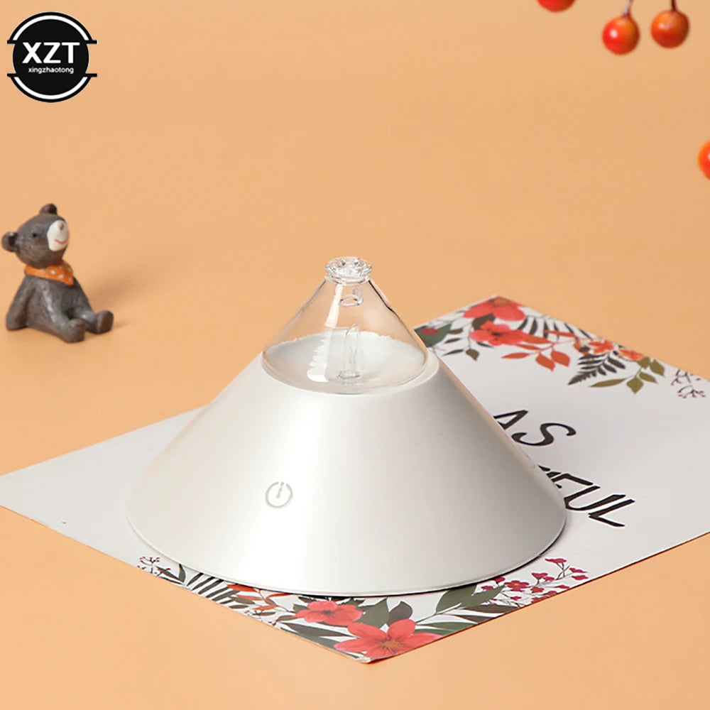 Waterless Essential Oil Nebulizer - Pure Aroma Diffuser Glass & Wood Grain - Professional Nebulizing Aromatherapy Machine for Hotel Scent, Home & Office - USB Powered Anion Air Purifier - No Water/Heat Needed