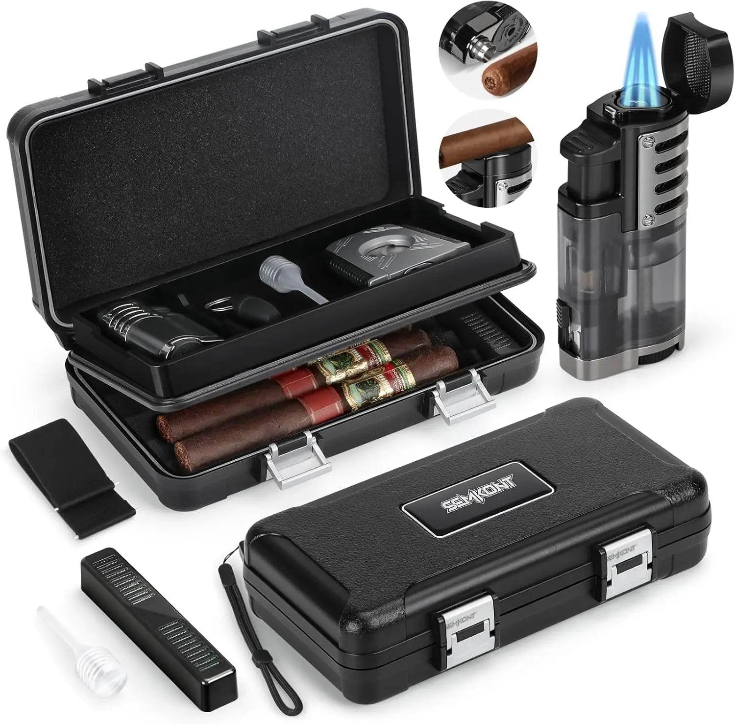 Portable Travel Cigar Humidor - My Store