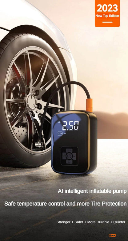 Portable Wireless Tire Inflator Pump – The Ultimate 12V Air Compressor - My Store