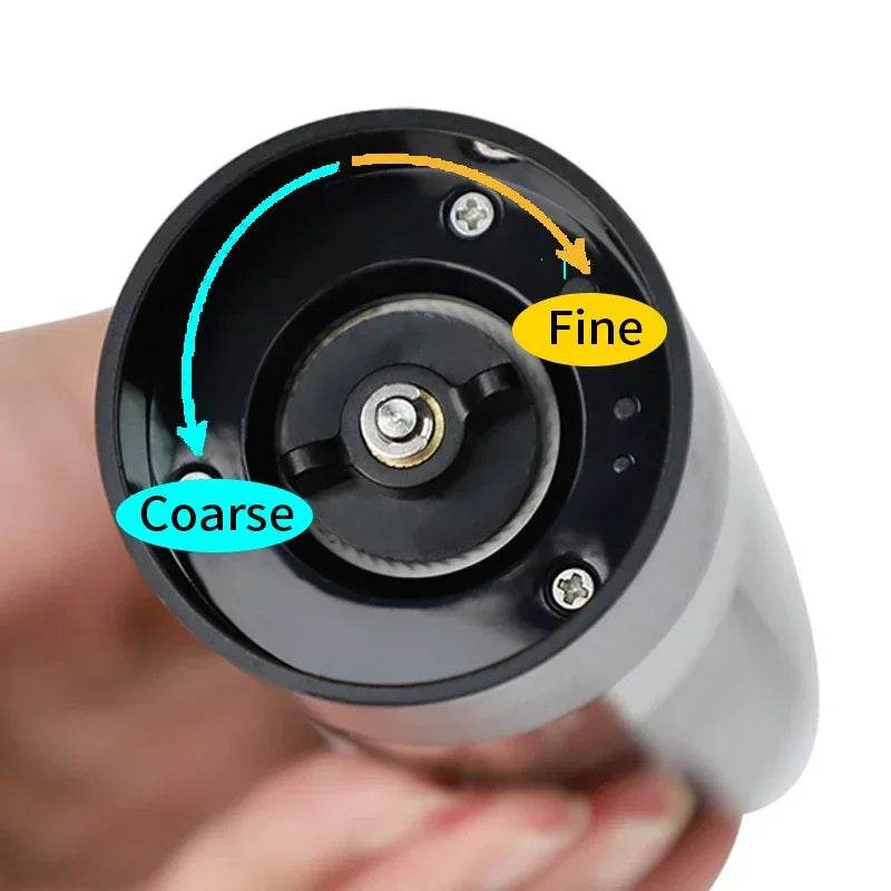Electric Salt and Pepper Grinder with Adjustable Coarseness for Effortless Seasoning - My Store