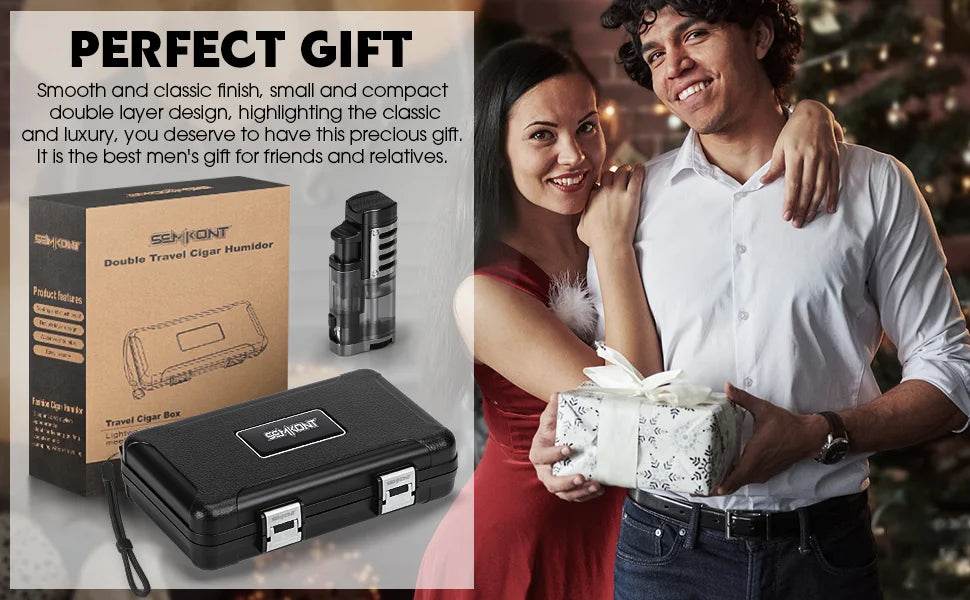 Portable Travel Cigar Humidor - My Store