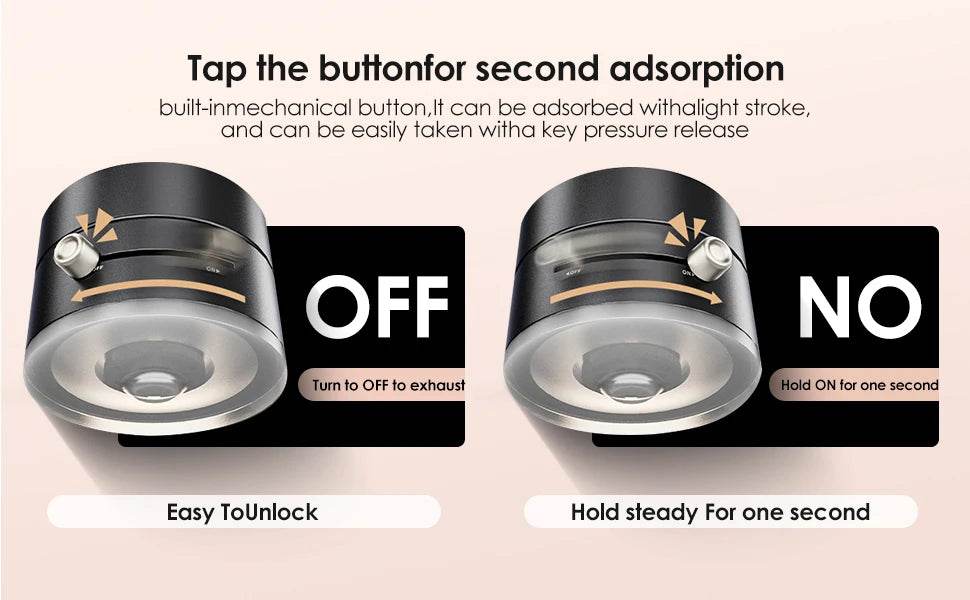 Vacuum Suction Cup Magnetic Phone Holder Stand Portable Foldable Mount For iPhone 16 15 14 13 12 Multi-function Car Accessories - My Store